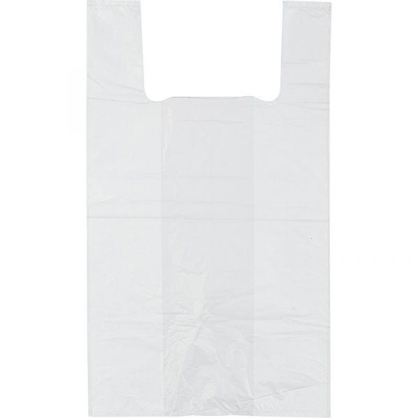 T-shirt bag 28+14*50 White AXIOM 100pcs/pack T-shirt bag 28+14*50 White AXIOM 100pcs/pack
